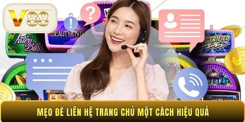 Mẹo để liên hệ trang chủ một cách hiệu quả